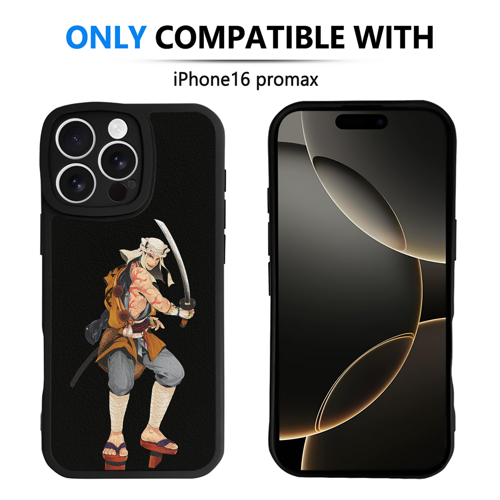 （画像用） 刀剣乱舞 Touken Ranbu 【iPhone 16シリーズ対応】シリコンスマホケース（レザー調） 材質：シリコン